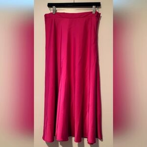 Banana Republic Satin Pink Skirt -  NWT size 10